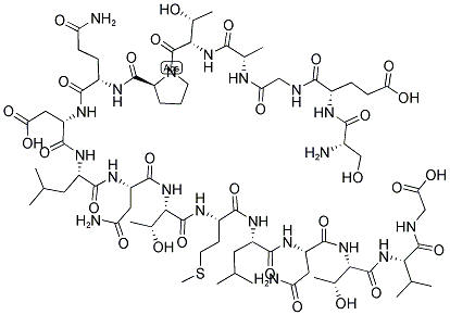 GAG P24 CA (44-60) Struktur