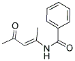 N-((E)-1-METHYL-3-OXO-BUT-1-ENYL)-BENZAMIDE Struktur