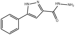 3-PHENYL-1H-PYRAZOLE-5-CARBOHYDRAZIDE Struktur