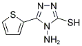 4-AMINO-5-(2-THIENYL)-4H-1,2,4-TRIAZOL-3-YL HYDROSULFIDE Struktur