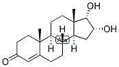 16-HYDROXYEPITESTOSTERONE Struktur