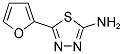 5-FURAN-2-YL-[1,3,4]THIADIAZOL-2-YLAMINE Struktur