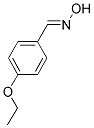 4-ETHOXYBENZALDEHYDE OXIME Struktur