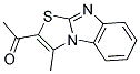 1-(3-METHYL[1,3]THIAZOLO[3,2-A][1,3]BENZIMIDAZOL-2-YL)-1-ETHANONE Struktur