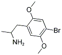 2,5-DIMETHOXY-4-BROMOAMPHETAMINE Struktur