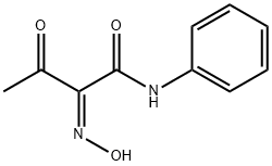 (2Z)-2-(HYDROXYIMINO)-3-OXO-N-PHENYLBUTANAMIDE Struktur