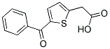 2-(5-BENZOYL-2-THIENYL)ACETIC ACID Struktur