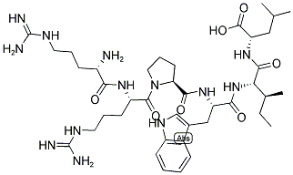 ARG-ARG-PRO-TRP-ILE-LEU Struktur