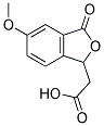 (5-METHOXY-3-OXO-1,3-DIHYDRO-ISOBENZO-FURAN-1-YL)-ACETIC ACID Struktur