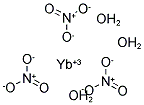 YTTERBIUM(+3)NITRATE TRIHYDRATE Struktur