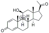 1,4-PREGNADIEN-11-BETA-OL-3,20-DIONE Struktur