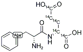 D-PHENYLALANINE-L-GLUTAMIC ACID, [GLUTAMIC ACID 14C(U)] Struktur