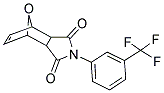 4-[3-(TRIFLUOROMETHYL)PHENYL]-10-OXA-4-AZATRICYCLO[5.2.1.0(2,6)]DEC-8-ENE-3,5-DIONE Struktur