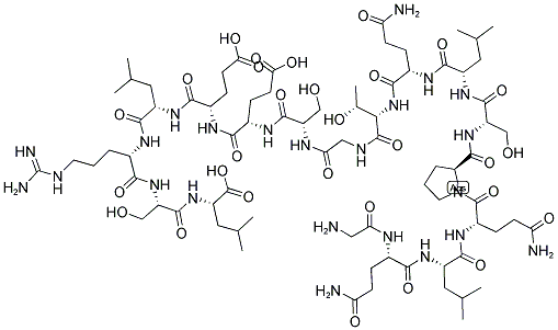 GAG P17 MA (62-78) Struktur