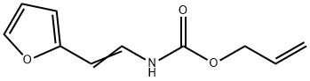 ALLYL N-[2-(2-FURYL)VINYL]CARBAMATE Struktur