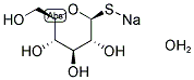 1-THIO-BETA-D-GLUCOSE, SODIUM SALT HYDRATE Struktur