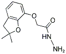 2-(2,2-DIMETHYL(3-OXAINDAN-4-YLOXY))ACETYLHYDRAZIDE Struktur