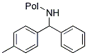 4-METHYLBENZHYDRYLAMINE RESIN Struktur