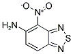 4-NITRO-2,1,3-BENZOTHIADIAZOL-5-AMINE Struktur