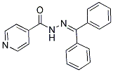 N'-(DIPHENYLMETHYLENE)ISONICOTINOHYDRAZIDE Struktur