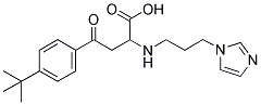 4-[4-(TERT-BUTYL)PHENYL]-2-([3-(1H-IMIDAZOL-1-YL)PROPYL]AMINO)-4-OXOBUTANOIC ACID Struktur