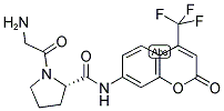 GLY-PRO-7-AMINO-4-TRIFLUOROMETHYLCOUMARIN Struktur