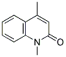 1,4-DIMETHYL-2(1H)-QUINOLINONE Struktur