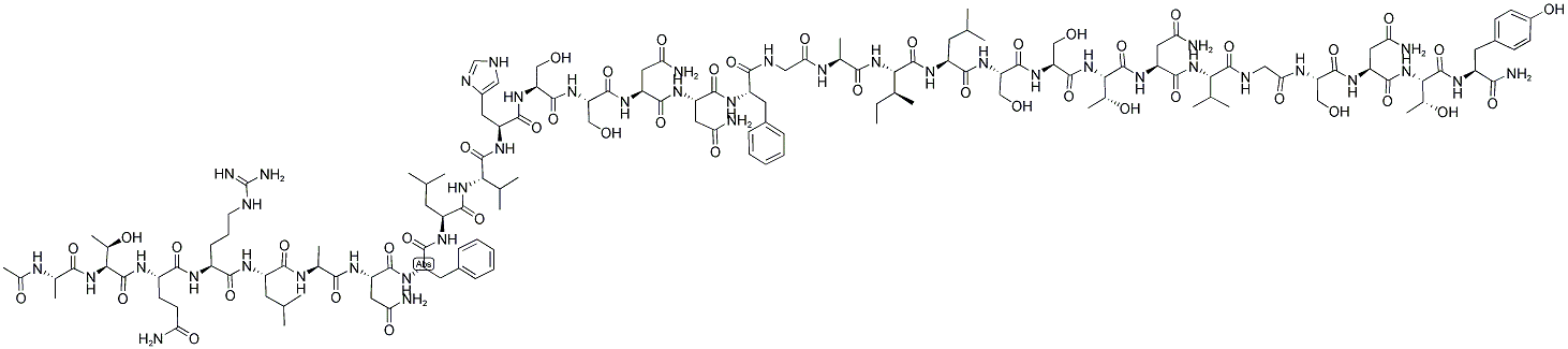 ACETYL-AMYLIN (8-37) (HUMAN) Struktur