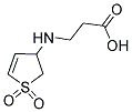 3-(1,1-DIOXO-2,3-DIHYDRO-1H-1LAMBDA6-THIOPHEN-3-YLAMINO)-PROPIONIC ACID Struktur