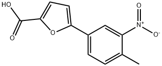 5-(4-METHYL-3-NITRO-PHENYL)-FURAN-2-CARBOXYLIC ACID Structure