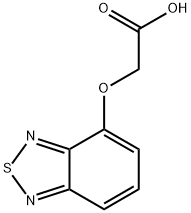 (BENZO[1,2,5]THIADIAZOL-4-YLOXY)-ACETIC ACID Struktur