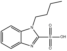 1-BUTYL-1H-BENZIMIDAZOLE-2-SULFONIC ACID Struktur