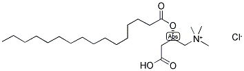 PALMITOYL-D-CARNITINE CHLORIDE Struktur