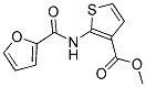 METHYL 2-[(2-FURYLCARBONYL)AMINO]-3-THIOPHENECARBOXYLATE Struktur