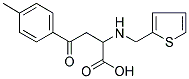 4-(4-METHYLPHENYL)-4-OXO-2-[(2-THIENYLMETHYL)AMINO]BUTANOIC ACID Struktur