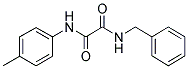 N1-BENZYL-N2-(4-METHYLPHENYL)ETHANEDIAMIDE Struktur