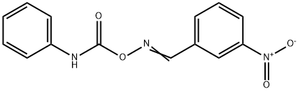 1-(([(ANILINOCARBONYL)OXY]IMINO)METHYL)-3-NITROBENZENE Struktur