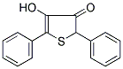 3-OXO-4-HYDROXY-2,5-DIPHENYL-2,3-DIHYDROTHIOPHENE Struktur