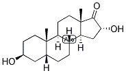 16-ALPHA-HYDROXYEPIETIOCHOLANOLONE Struktur