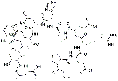 GLY-PRO-GLN-ARG-GLU-PRO-HIS-ASN-GLU-TRP-THR-LEU Struktur