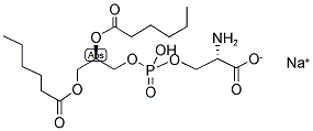 1,2-DICAPROYL-SN-GLYCERO-3-[PHOSPHO-L-SERINE](SODIUM SALT) Struktur