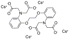 BAPTA, TETRACESIUM SALT Struktur