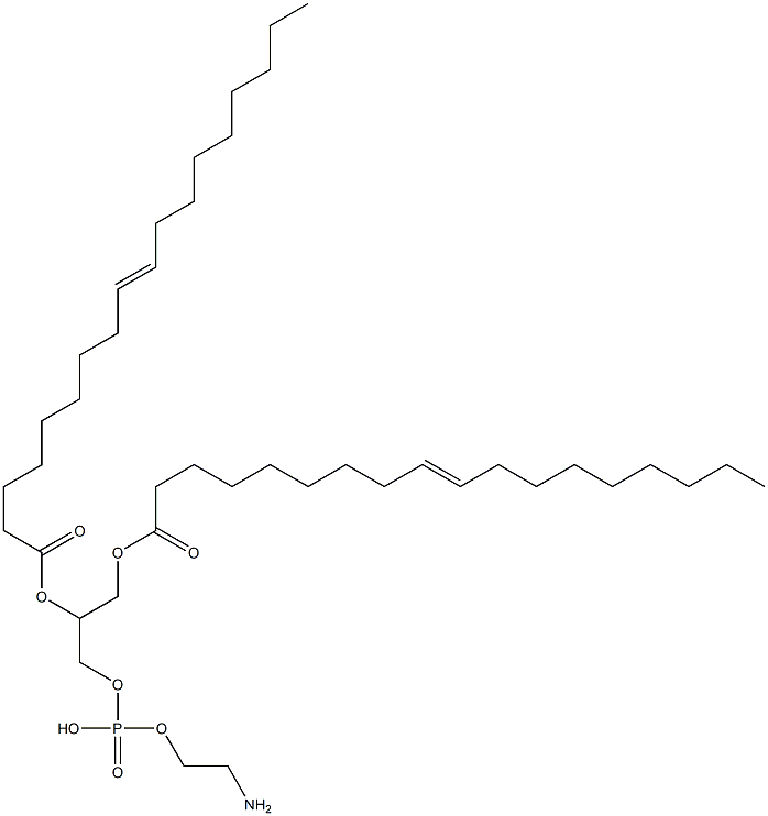 1,2-DIELAIDOYL-SN-GLYCERO-3-PHOSPHOETHANOLAMINE Struktur