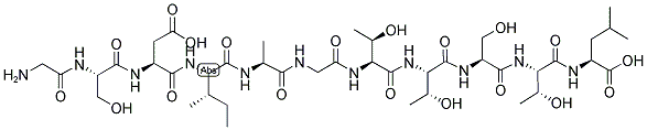 GAG P24 CA (101-111) Struktur