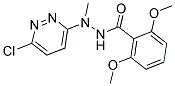 N'1-(6-CHLOROPYRIDAZIN-3-YL)-N'1-METHYL-2,6-DIMETHOXYBENZENE-1-CARBOHYDRAZIDE Struktur