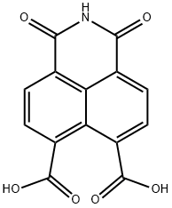 1,3-DIOXO-2,3-DIHYDRO-1H-BENZO[DE]ISOQUINOLINE-6,7-DICARBOXYLIC ACID Struktur