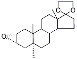 2,3-EPOXY-17,17-ETHYLENEDEOXYANDROSTANE Struktur