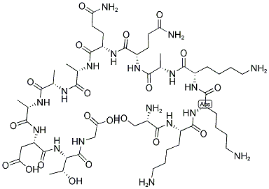 GAG P17 MA (111-123) Struktur