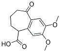 2,3-DIMETHOXY-9-OXO-6,7,8,9-TETRAHYDRO-5H-BENZOCYCLOHEPTENE-5-CARBOXYLIC ACID Struktur