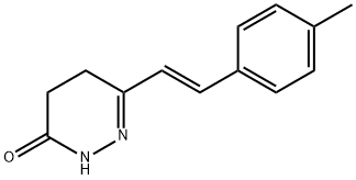 6-(4-METHYLSTYRYL)-4,5-DIHYDRO-3(2H)-PYRIDAZINONE Struktur